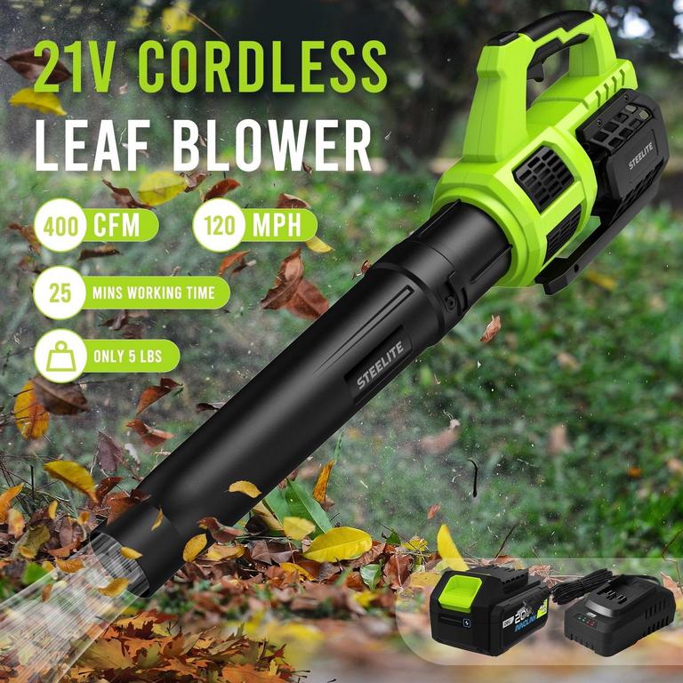 STEELITE CORDLESS LEAF BLOWER