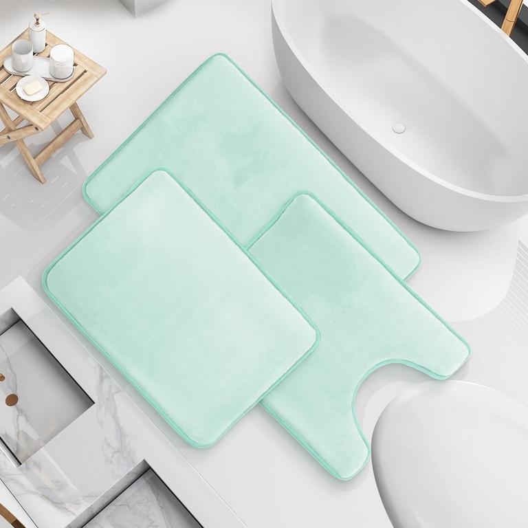 NESTL 3PC BATH RUG SET