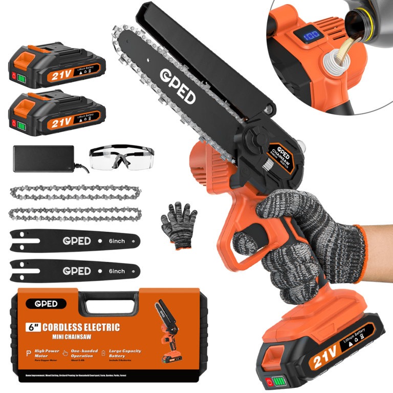 GPED MINI CHAINSAW 6IN