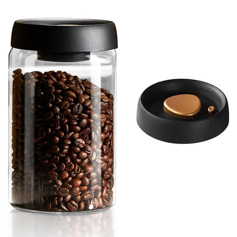 VACUUM COFFEE STORAGE JAR