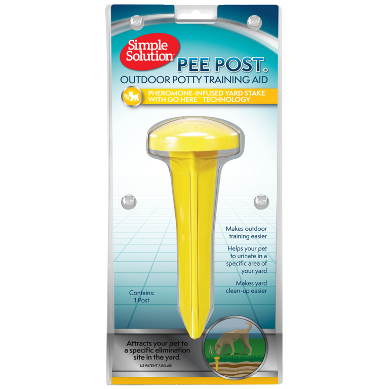SIMPLE SOLUTION DOG PEE POST