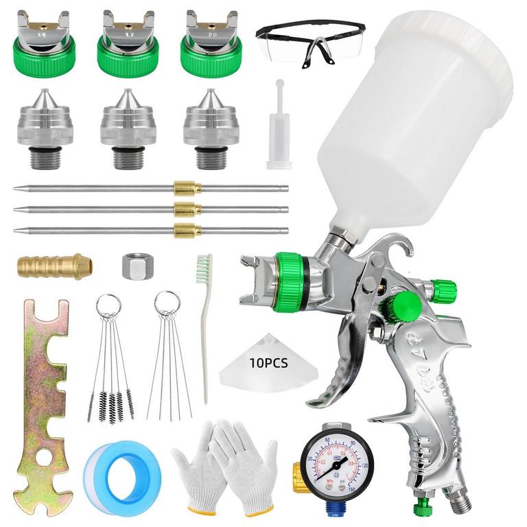 TIDYMEND HVLP SPRAY GUN SET