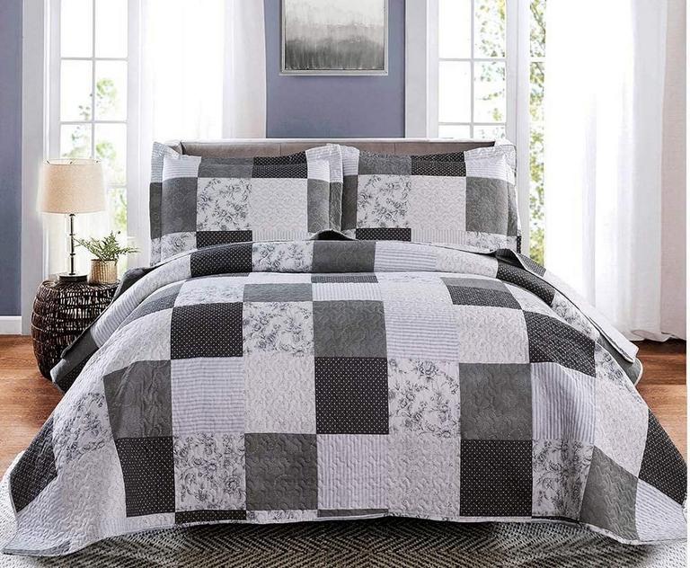 JESSY HOME QUILT SET QUEEN/FULL