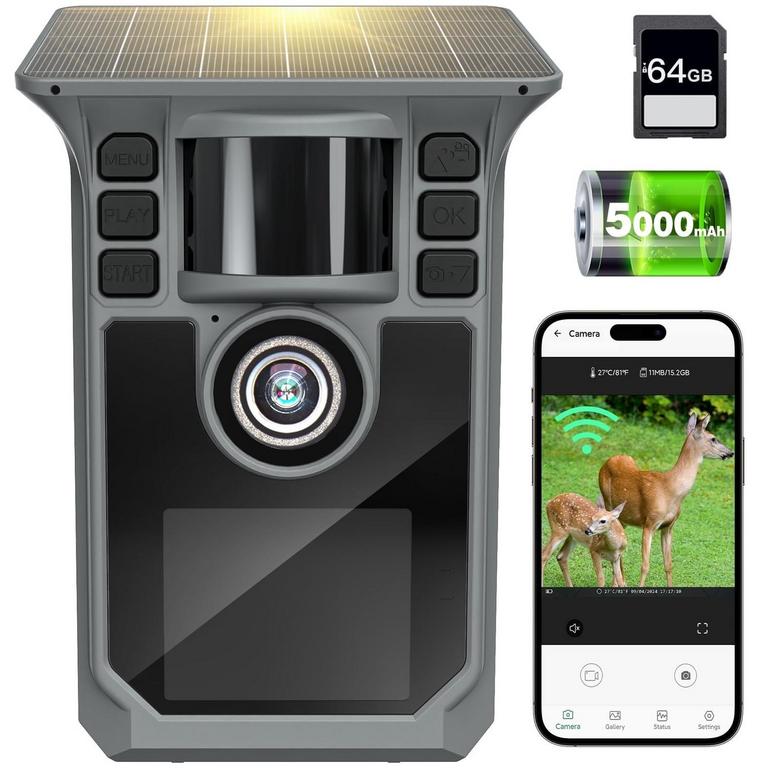 HRIVCAM SOLAR TRAIL CAMERA