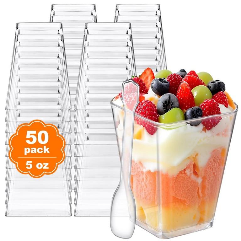 50PK 5OZ DESSERT CUPS
