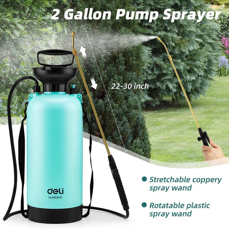 DELI 2GAL PUMP SPRAYER