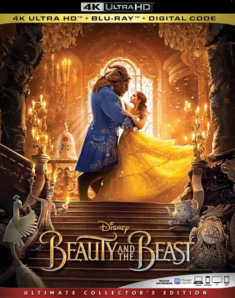 DISNEY BEAUTY AND THE BEAST BLU-RAY