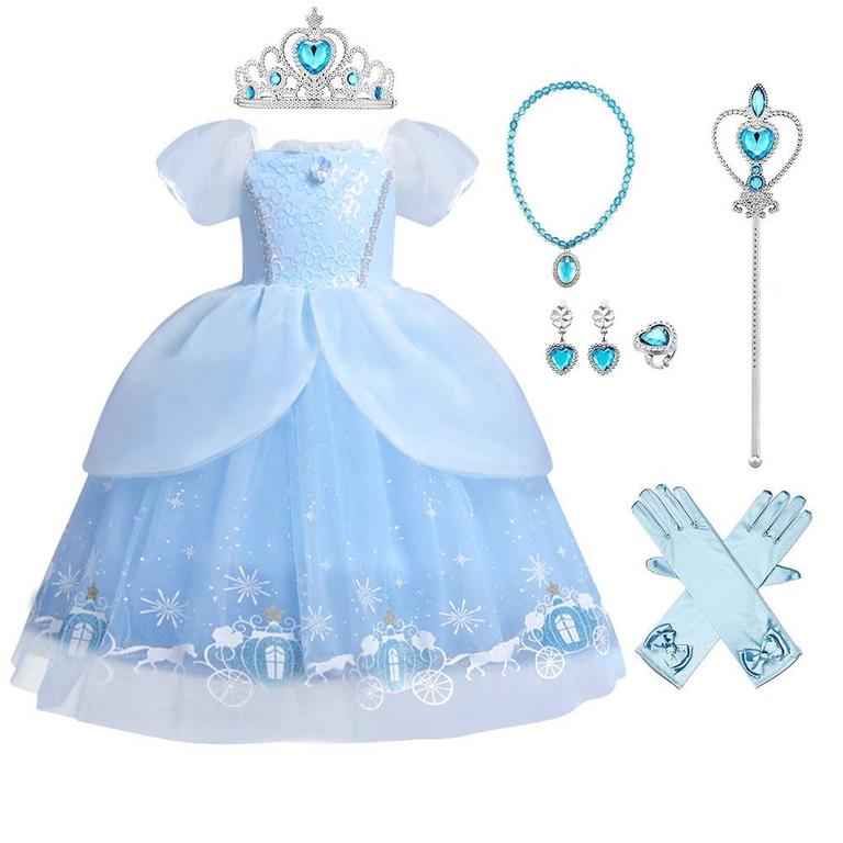IBTOM CASTLE 2-3Y PRINCESS DRESS SET