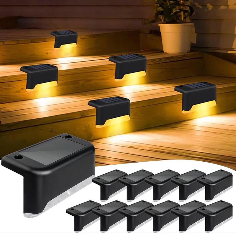 CATGOOD SOLAR DECK LIGHTS 12PK