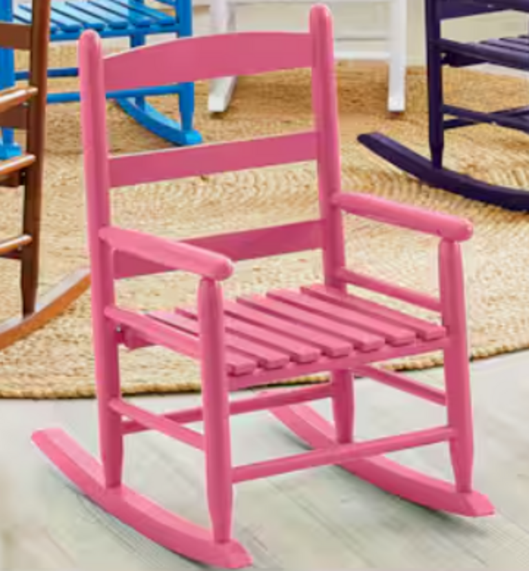 CHILDS WOOD ROCKING CHAIR