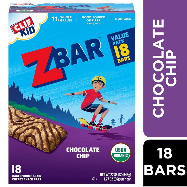 ZBAR CHOCOLATE CHIP BARS 24CT
