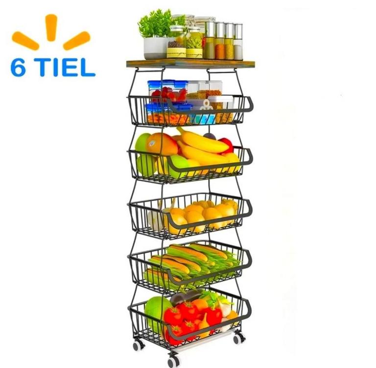 WERSEON 6TIER FRUIT BASKET