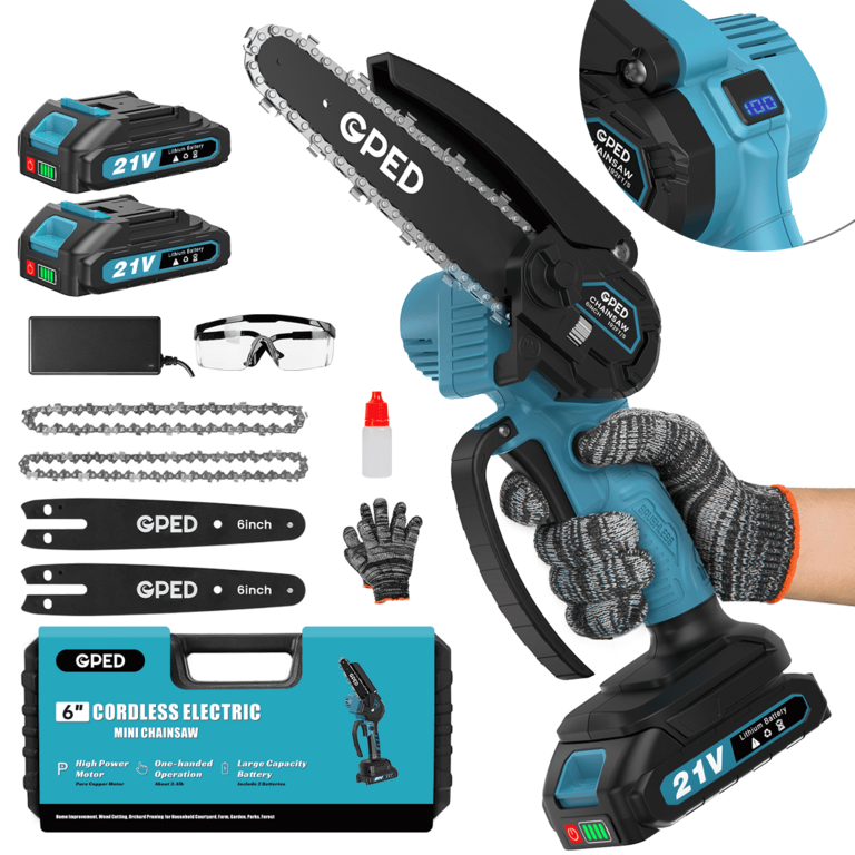 GPED MINI CHAINSAW 6 IN