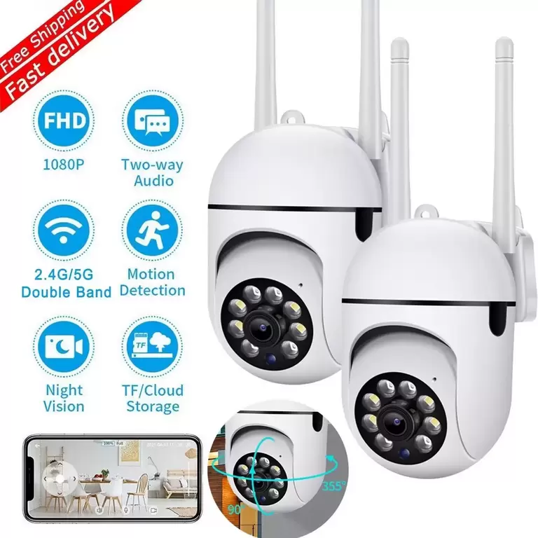 TEYJRY 2-PACK NIGHT VISION CAMERA