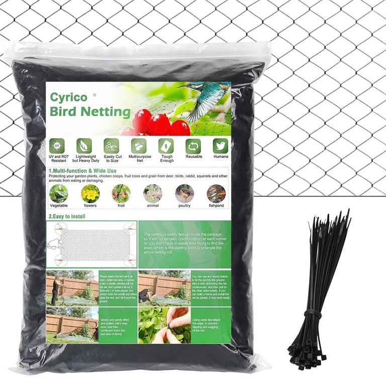 CYRICO BIRD NETTING 25X50FT
