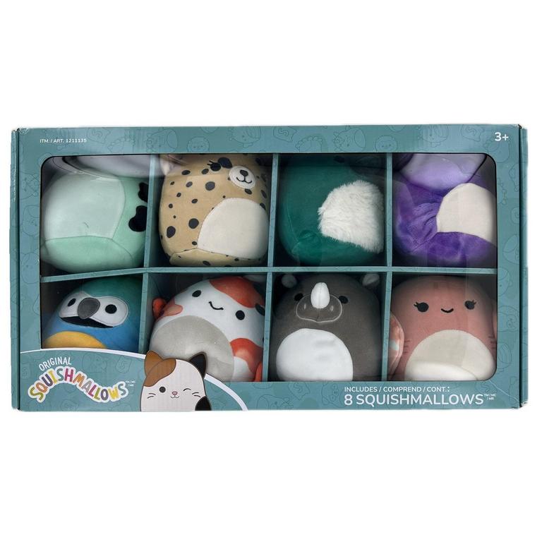 SQUISHMALLOWS 5IN PLUSHIES 8PK