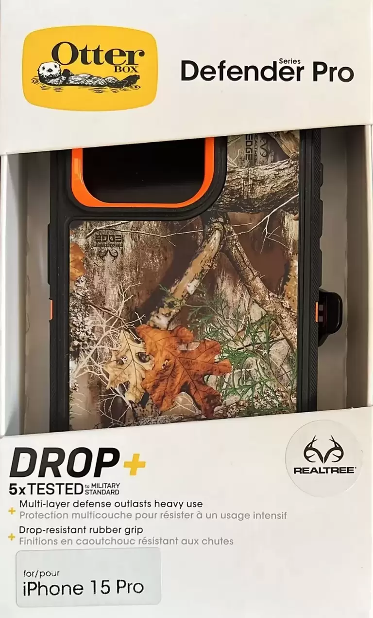 OB DEFENDER CAMO CASE FOR IPHONE 15 PRO