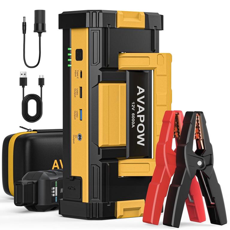 AVAPOW 6000A JUMP STARTER