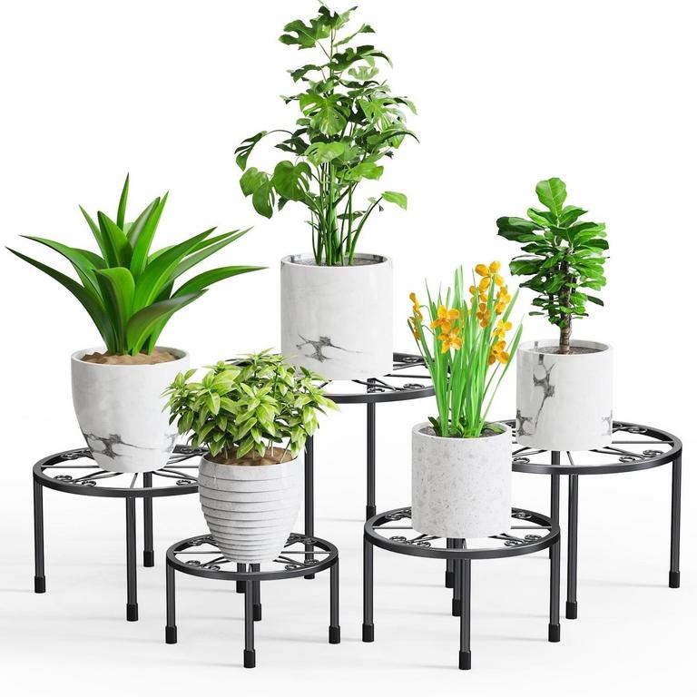 FOUKUS 5-PACK PLANT STANDS