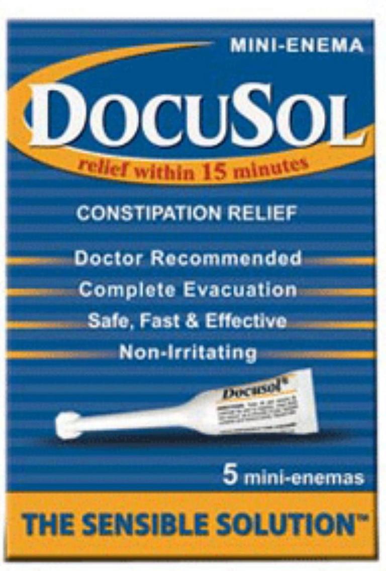 DOCUSOL MINI-ENEMAS 5PK