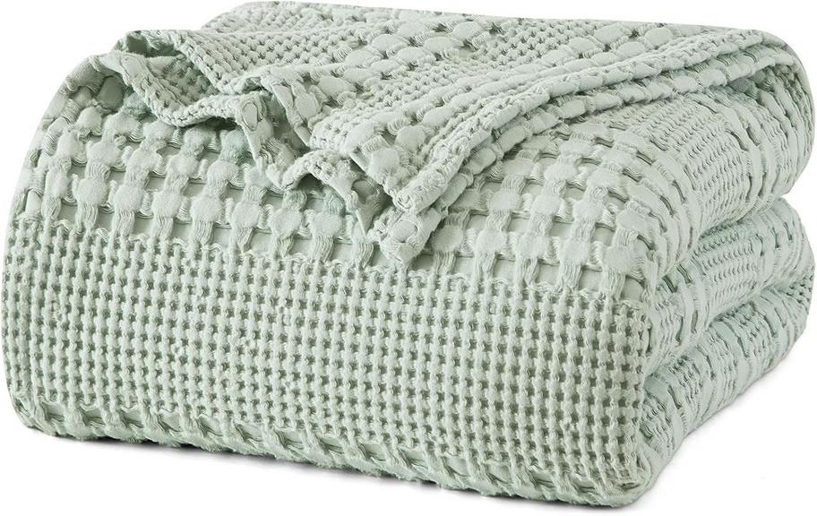 PHF WAFFLE WEAVE TWIN BLANKET