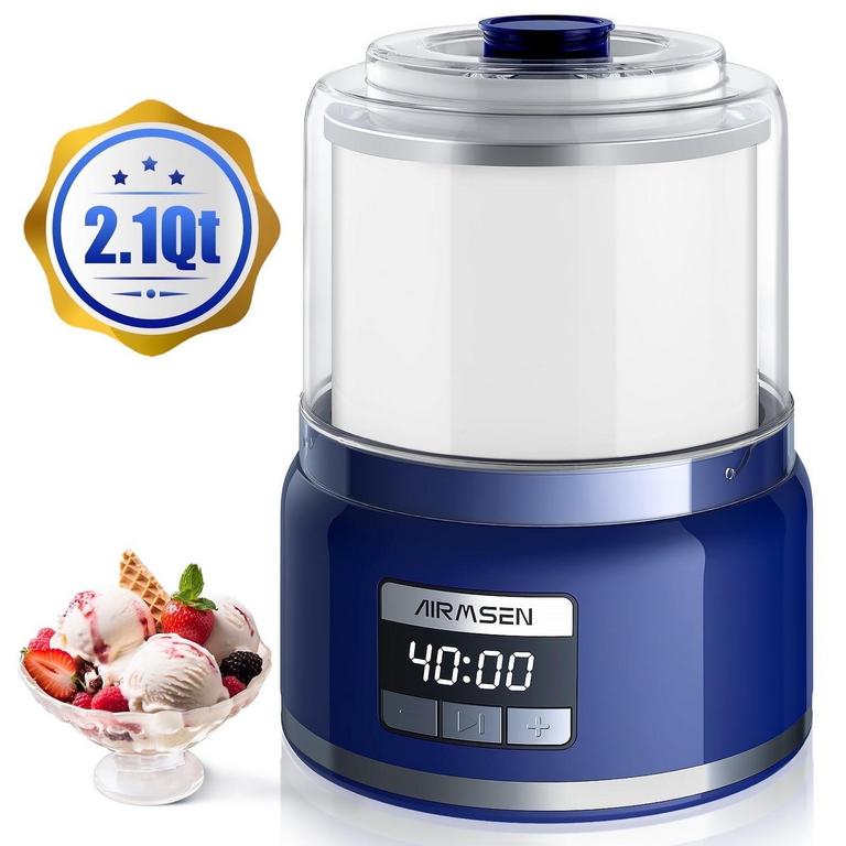 AIRMSEN 2.1QT ICE CREAM MAKER