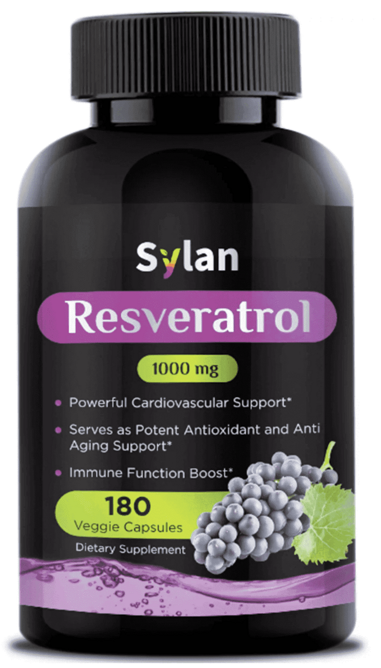 SYLAN RESVERATROL SUPPLEMENT 180CT