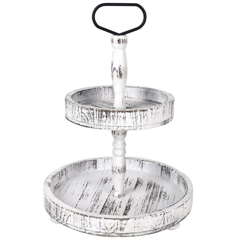 2-TIER SERVING TRAY