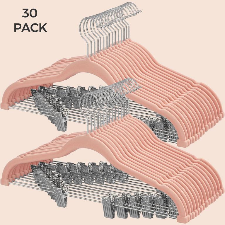 GENERIC VELVET HANGERS 30PK