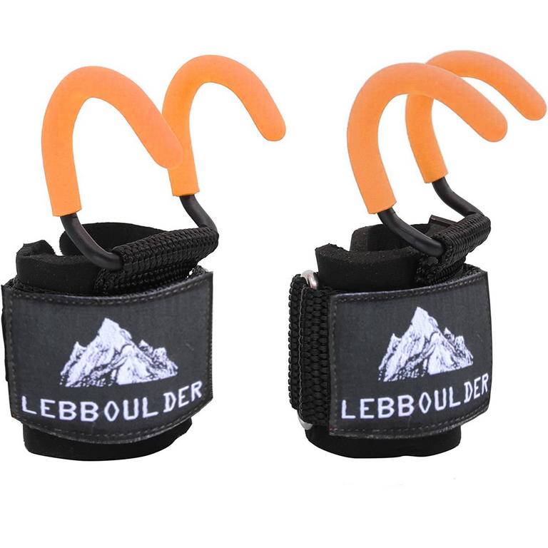 LEBBOULDER WEIGHT LIFTING HOOKS 2PK