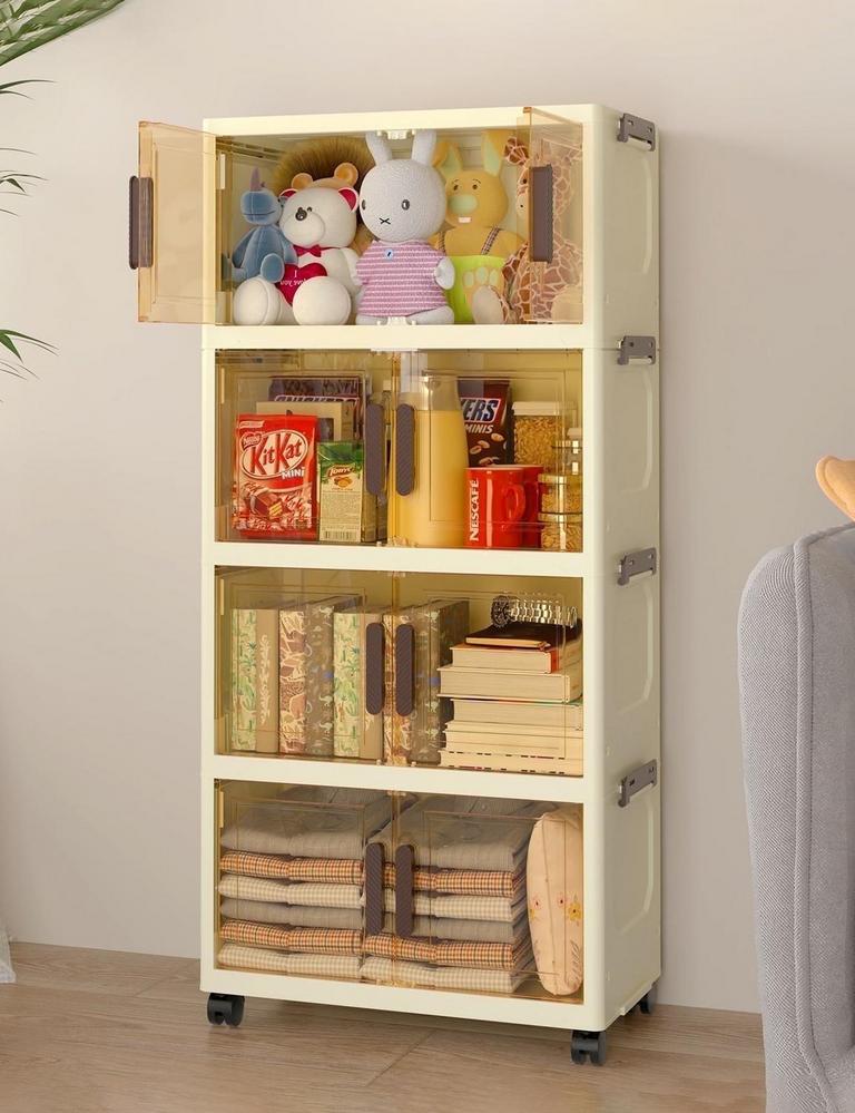 KEENSTONE 4-TIER STORAGE BINS