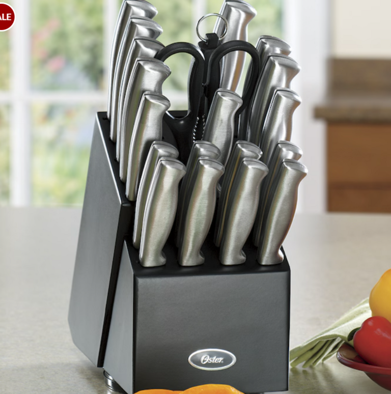 OSTER 22PC CUTLERY SET