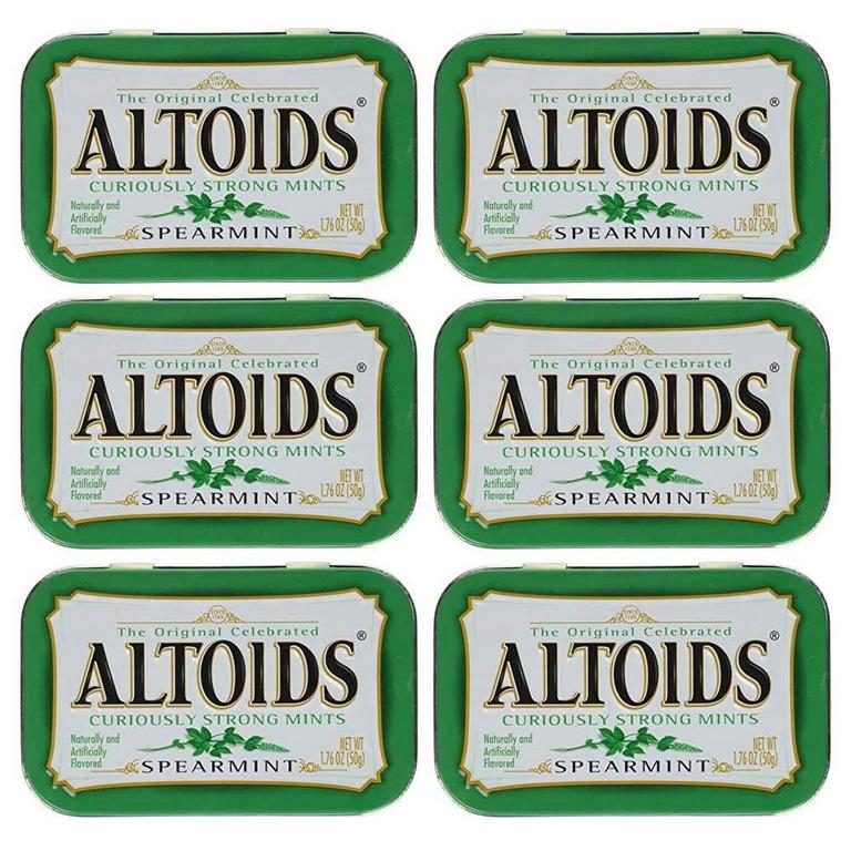 ALTOIDS SPEARMINT MINTS 6PK 