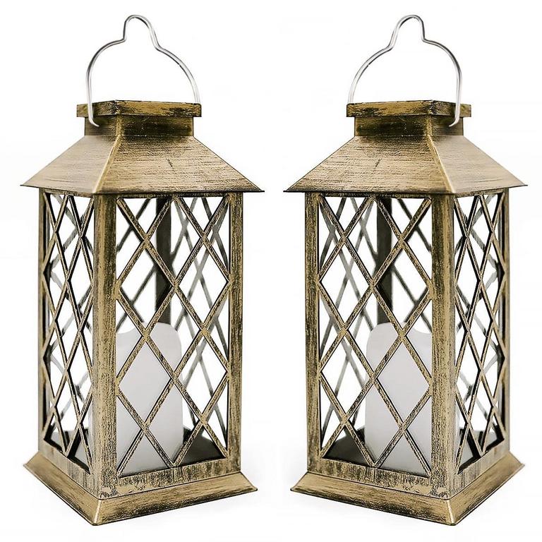 RIROOL SOLAR LANTERNS 2PK