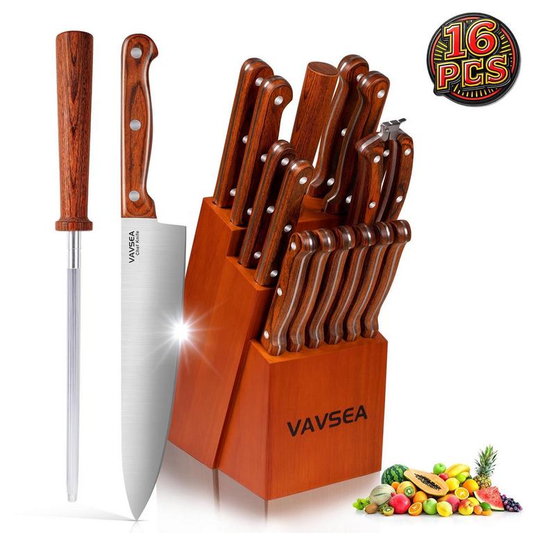 VAVSEA 16PC KNIFE SET
