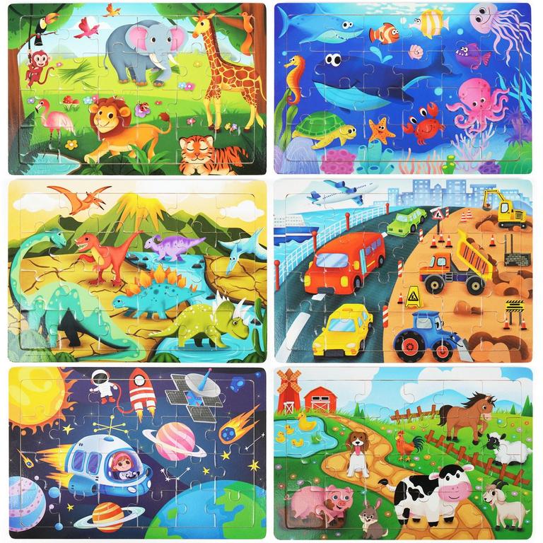 6PK JIGSAW PUZZLES