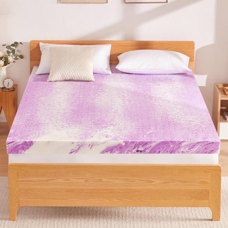 BDEUS 2IN TWIN MATTRESS TOPPER