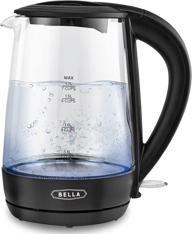 BELLA 1.7L GLASS ELECTRIC KETTLE