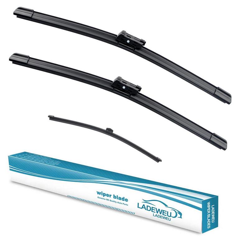 LADEWEU 3PC WIPER BLADES 24+20+13 IN