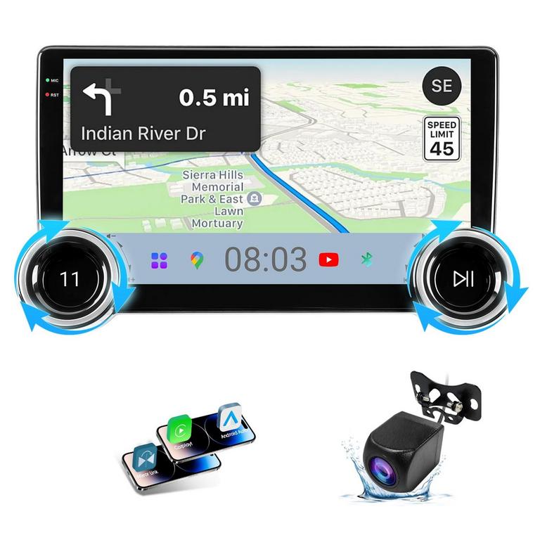 HAUDIO 10.1IN CAR STEREO