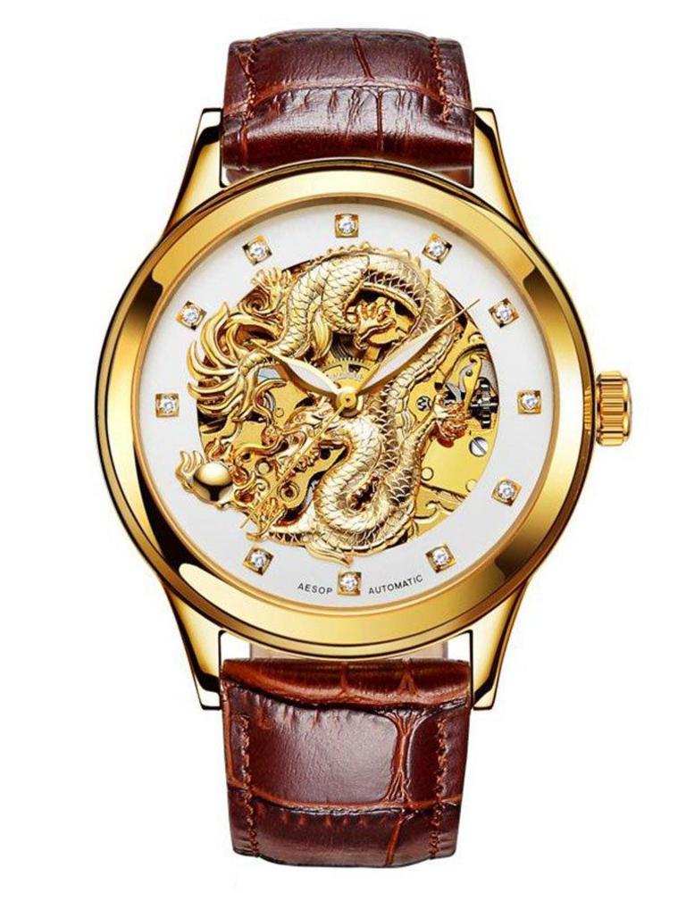 MASTOP GOLD AUTOMATIC WATCH