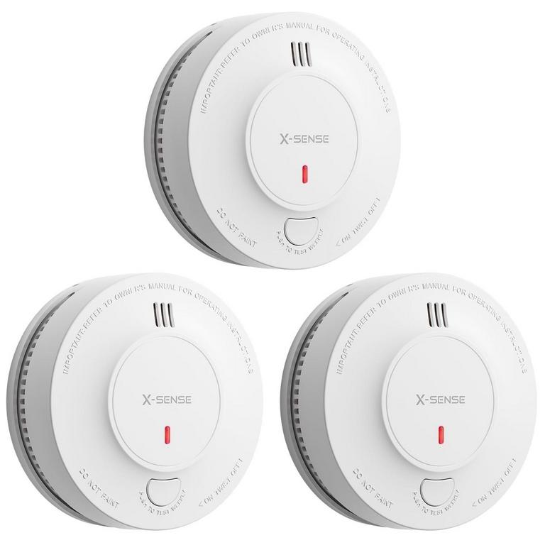 X-SENSE SMOKE ALARMS 3PK