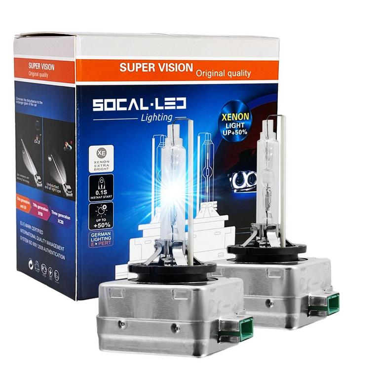 SOCAL LED D3S 35W BULBS 2PK