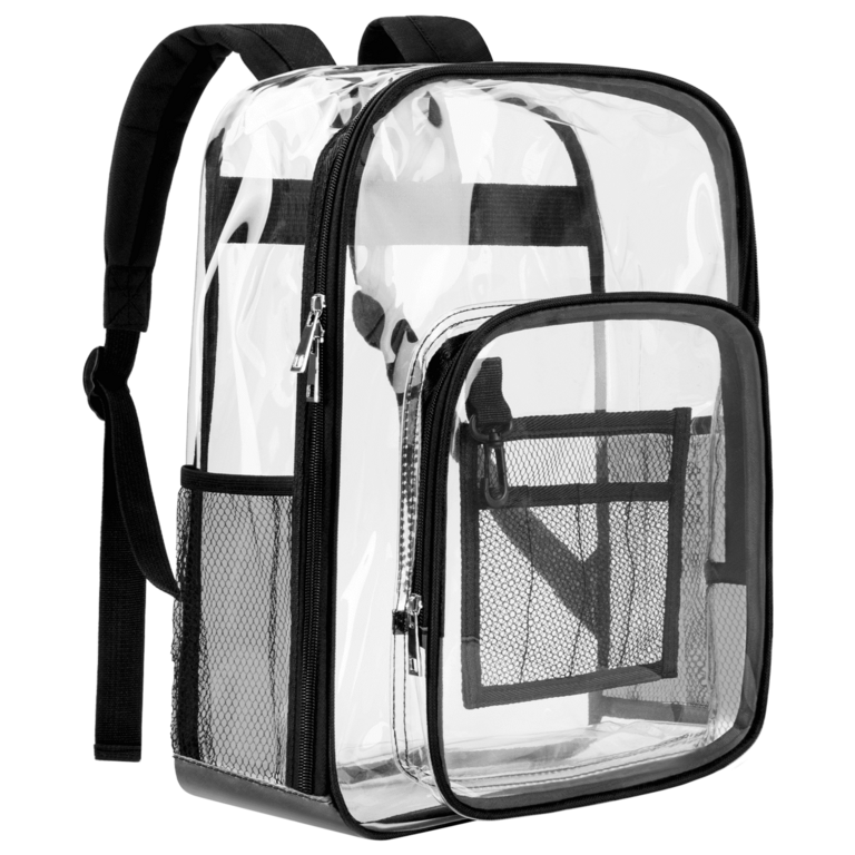 CSHIDWORLD 16IN CLEAR BACKPACK