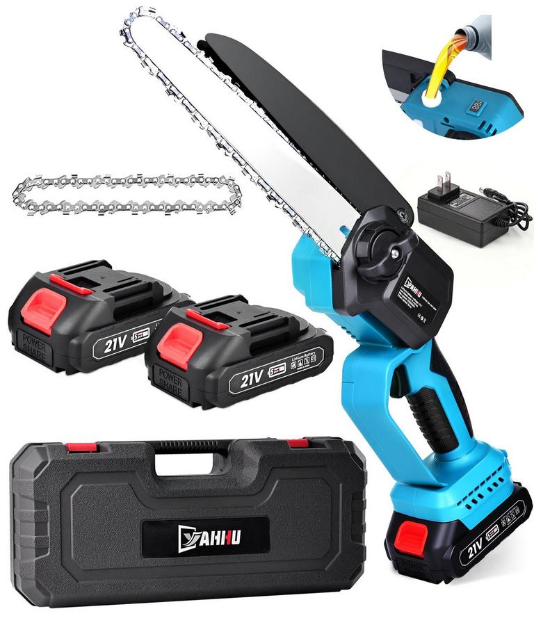 YAHHU 8IN CORDLESS CHAINSAW