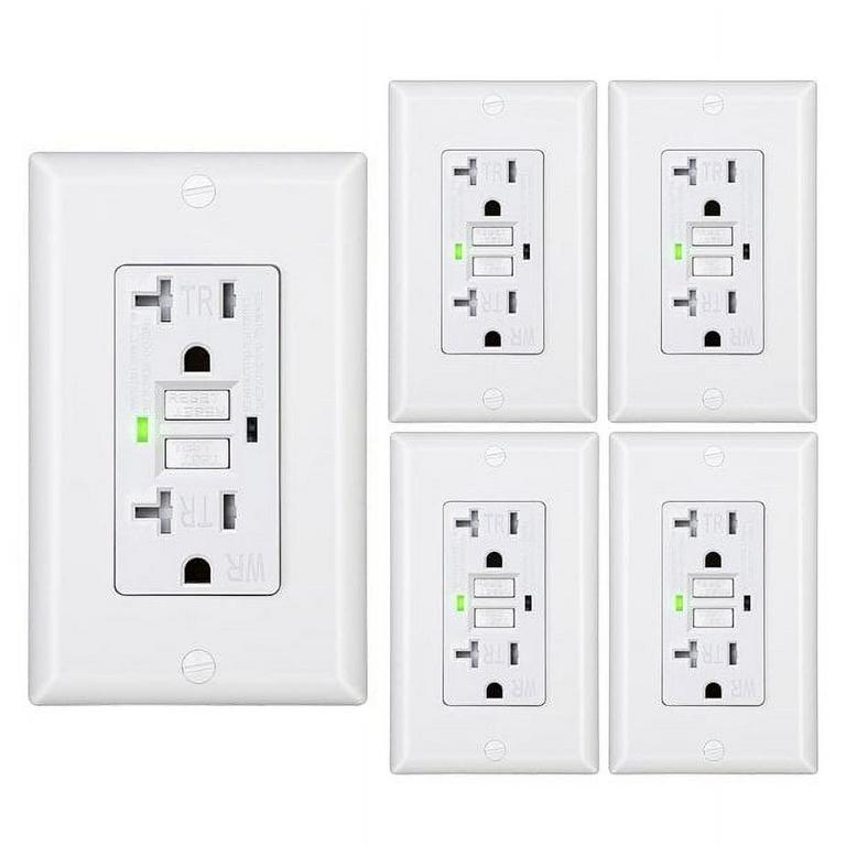 DEWENWILS 20A GFCI OUTLET RECEPTACLES 5PK