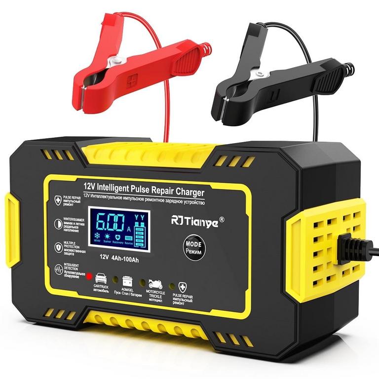 GPED 12V 6A AUTOMOTIVE BATTERY CHARGER