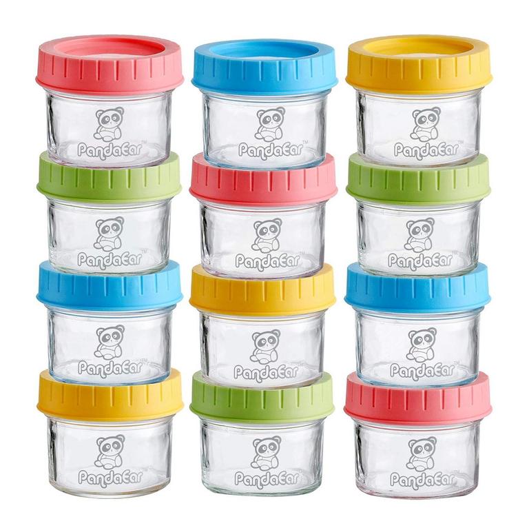 PANDAEAR 4OZ STORAGE JARS 12PK