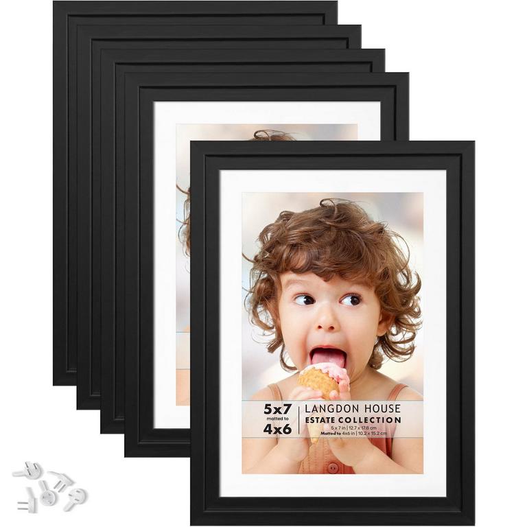 LANGDON HOUSE 5IN X 7IN FRAMES 5PK