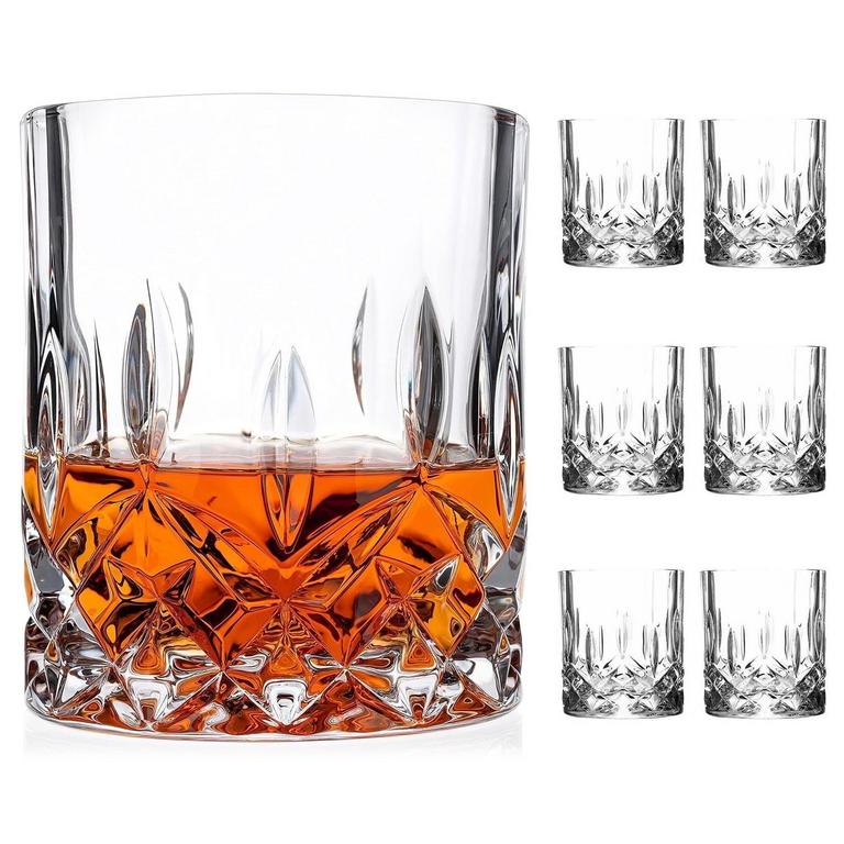 TINANA WHISKEY GLASSES 10OZ 6PK
